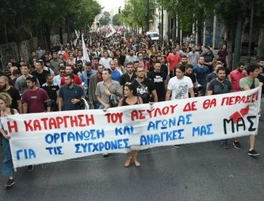 Ο Ν. Στραβελάκης «είδε» τον ΣΥΡΙΖΑ πίσω από την πορεία ενάντια στο άσυλο